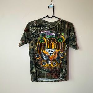2016 monster jam t shirt